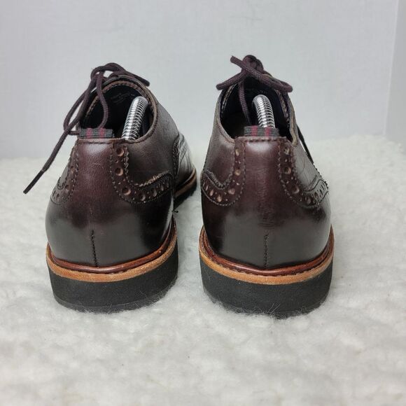 Cole Haan Grand OS Mens Shoes Size 10M Brown Leather Wingtip Oxford C31330 main image 7